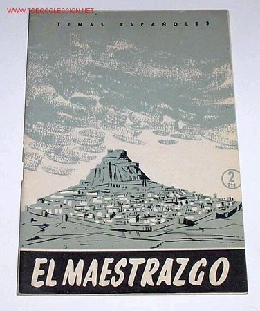 Libros de segunda mano: ANTIGUO FOLLETO EL MAESTRAZGO - 1957 - Foto 1