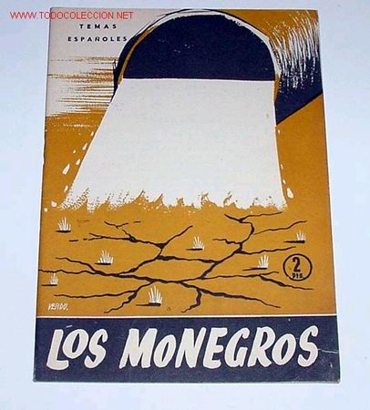 Libros de segunda mano: ANTIGUO FOLLETO LOS MONEGROS- 1957 - Foto 1