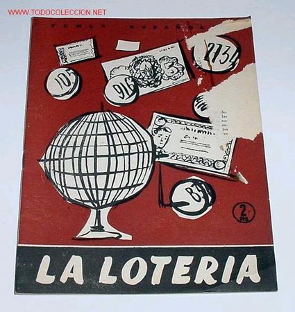 Libros de segunda mano: ANTIGUO FOLLETO LA LOTERIA - 1957