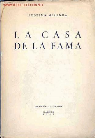 Libros de segunda mano: MADRID: NOVELA: 1951 - La casa de la fama - Foto 1