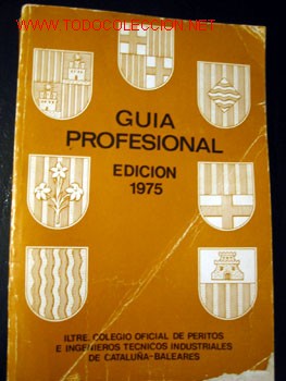Libri di seconda mano: GUIA PROFESIONAL - Edici&oacute;n 1975.