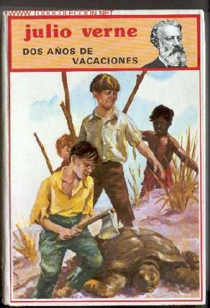 Libros de segunda mano: JULIO VERNE -- DOS A&Ntilde;OS DE VACACIONES -- - Foto 1