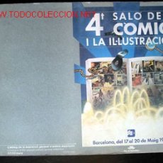 Libros de segunda mano: CATALÈG DEL 4º SALÓ DEL CÒMIC I LA IL.LUSTRACIÓ. BARCELONA, MAIG 1984.. Lote 25941938