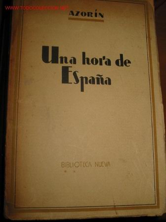 Libros de segunda mano: UNA HORA DE ESPA&Ntilde;A. Azor&iacute;n. 1.939 - Foto 1