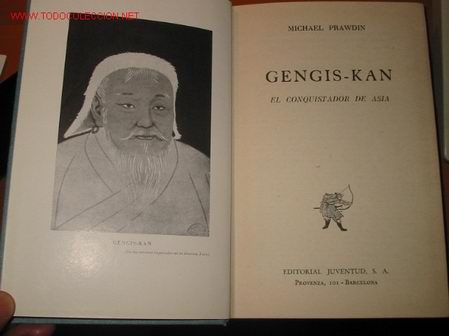 Libros de segunda mano: GESGIN-KAN. Michael Prawdin. - Foto 1