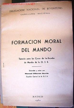 Libros de segunda mano: Formaci&oacute;n moral del mando, Madrid 1962 - Foto 1