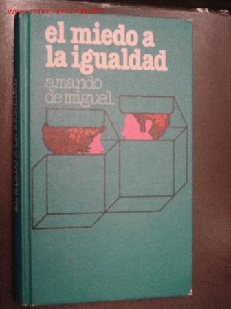 Libros de segunda mano: El miedo a la igualdad - Foto 1
