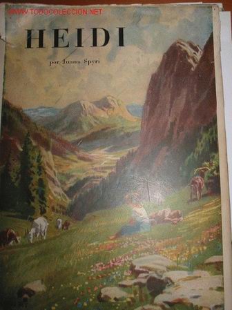 Libros de segunda mano: Edici&oacute;n de &eacute;poca de HEIDI. Juana Spyri. 1.943 - Foto 1