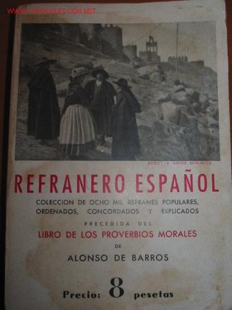 Libros de segunda mano: REFRANERO ESPA&Ntilde;OL. - Foto 1