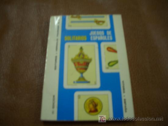 Libros de segunda mano: JUEGOS DE SOLITARIOS ESPA&Ntilde;OLES - Foto 1