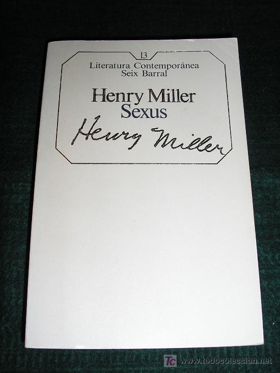 Libros de segunda mano: SEXUS - HENRI MILLER. - Foto 1