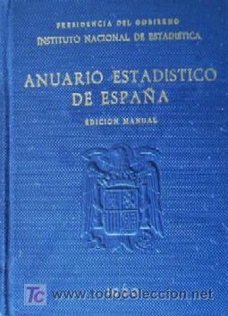 Libros de segunda mano: ANUARIO ESTADISTICO DE ESPA&Ntilde;A - A&Ntilde;O 1960 - Foto 2