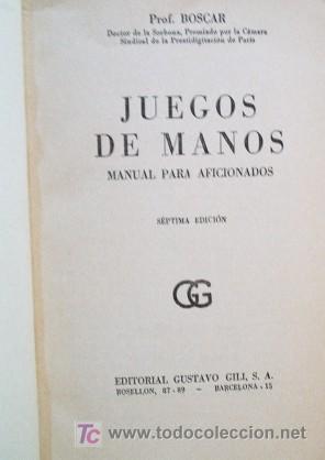 Libros de segunda mano: JUEGOS DE MANOS - Foto 3