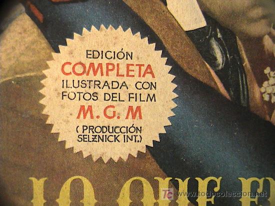 Libros de segunda mano: LO QUE EL VIENTO SE LLEVO.  A&ntilde;o 1947 - Foto 2