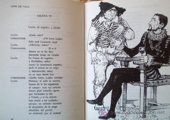 Libros de segunda mano: PERIBA&Ntilde;EZ Y EL COMENDADOR DE OCA&Ntilde;A - LOPE DE VEGA - Foto 3