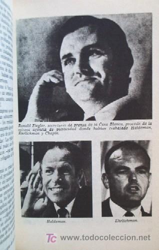 Libros de segunda mano: WATERGATE - HISTORIA DE UN ABUSO DE PODER - Primera edicion 1974 - Foto 4