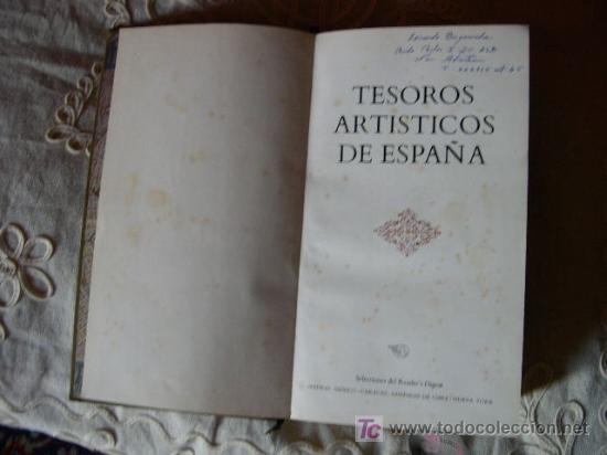 Libros de segunda mano: TESOROS ARTISTICOS DE ESPA&Ntilde;A - Foto 1