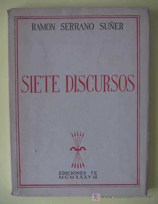 Libros de segunda mano: Siete discursos - Foto 1