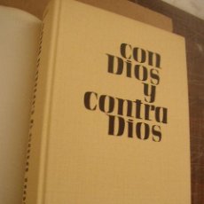 Libros de segunda mano: CON DIOS Y CONTRA DIOS-G. RICCIOTTI-2ª. EDC. 1969-EDT. LUIS MIRACLE- BAR.- . VER FOTOS