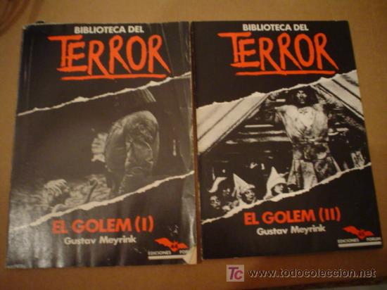 Libros de segunda mano: MEYRINK, GUSTAV: EL GOLEM (2 VOLS.) - Foto 1