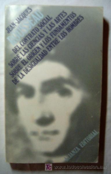 Libros de segunda mano: Del contrato social. Jean-Jacques Rousseau - Foto 1