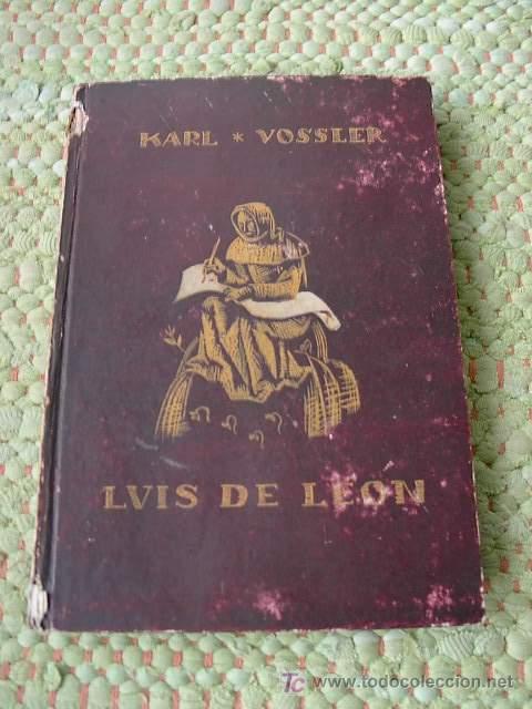 Libros de segunda mano: LUIS DE LEON, KARL VOSSLER, VERLAG D. SCHNELL & STEINER MUNCHEN, 1946 - Foto 1