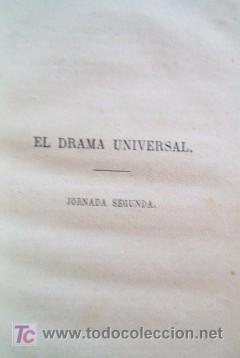 Libros de segunda mano: EL DRAMA UNIVERSAL - RAMON DE CAMPOAMOR - A&ntilde;o 1873 - Foto 4