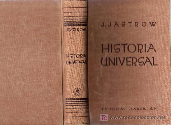 Libros de segunda mano: Historia universal / J. Jastrow - 1937 - Foto 1