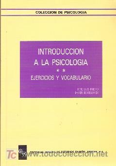 Libros de segunda mano: INTRODUCCION A LA PSICOLOGIA: Tomo II: Ejercicios y Vocabulario (Madrid, 1994)