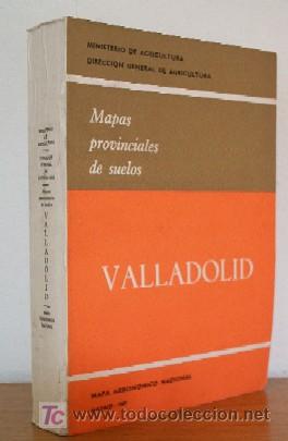 Libros de segunda mano: VALLADOLID - MAPAS PROVINCIALES DE SUELOS - Foto 1