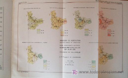 Libros de segunda mano: VALLADOLID - MAPAS PROVINCIALES DE SUELOS - Foto 6