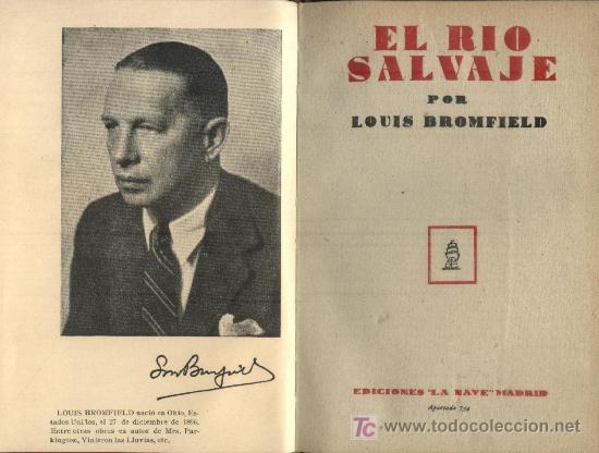 Libros de segunda mano: EL RIO SALVAJE  (A/ PI- 064) - Foto 1