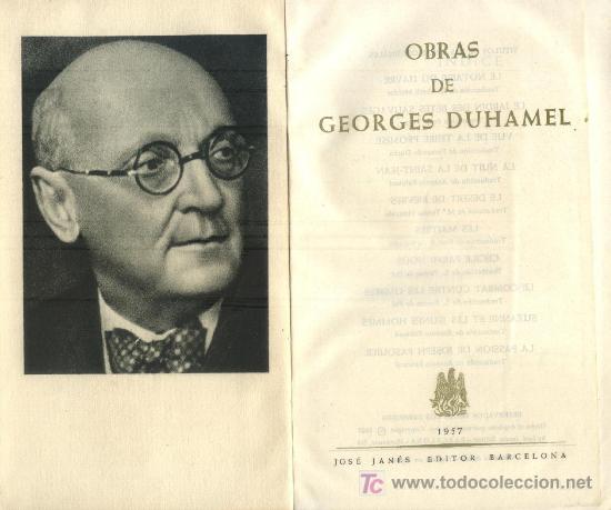 Libros de segunda mano: OBRAS DE GEORGES DUHAMEL.   (A/ PI- 138) - Foto 1