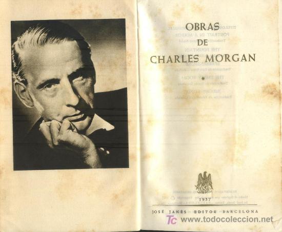Libros de segunda mano: OBRAS DE CHARLES MORGAN. TOMO 1.   A-PI-159 - Foto 1
