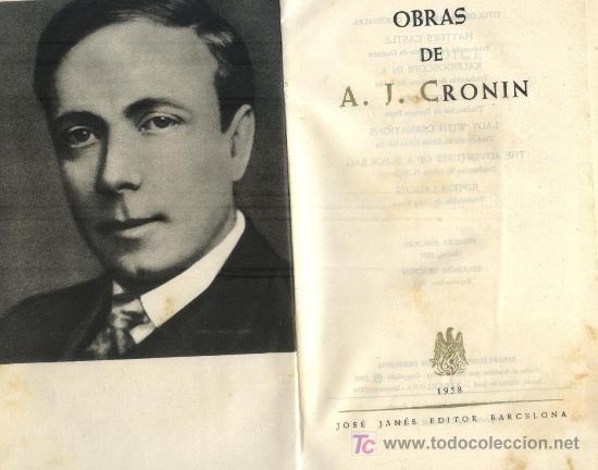Libros de segunda mano: OBRAS DE A.J. CRONIN. A-PI-162 - Foto 1