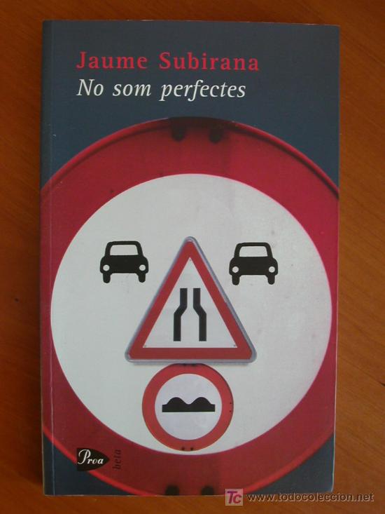 Libros de segunda mano: Jaume Subirana: No som perfectes. En catal&agrave;! - Foto 1