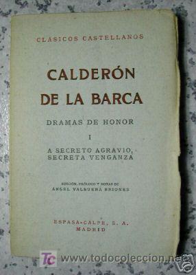 Libros de segunda mano: CALDERON DE LA BARCA.N&ordm; 141 COLEC CLASICOS CASTELLANOS