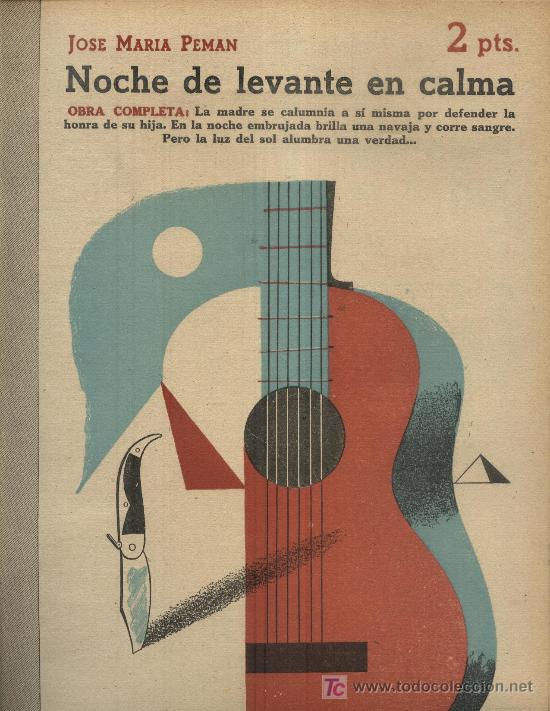 Libros de segunda mano: NOCHE DE LEVANTE EN CALMA  (A/ NOCUE- 088) - Foto 1