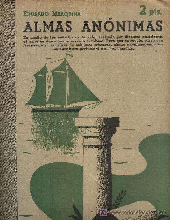 Libros de segunda mano: ALMAS ANONIMAS  (A/ NOCUE- 199) - Foto 1
