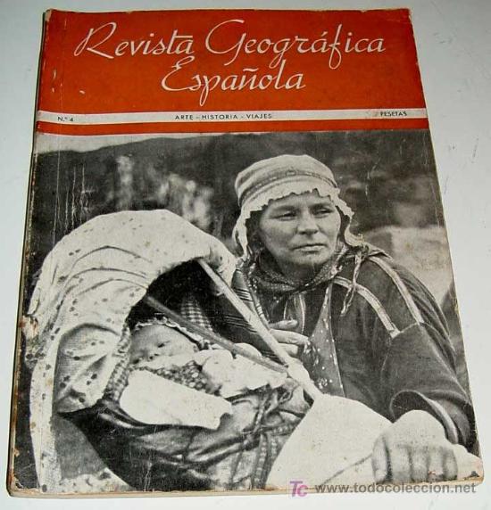 Gebrauchte B&uuml;cher: Revista Geogr&aacute;fica Espa&ntilde;ola n&ordm; 4 - V.V.A.A. Editorial Icharopena, San Sebasti&aacute;n, 1945. 24.2 x 18.2 c