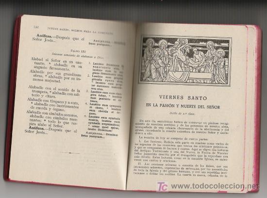 Libros de segunda mano: MANUAL DE SEMANA SANTA DE 1957