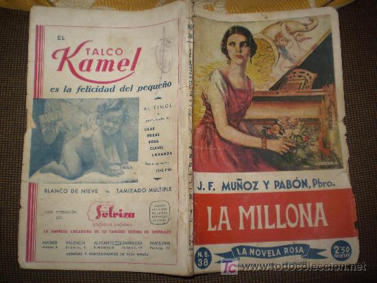 Libros de segunda mano: LA NOVELA ROSA - LA MILLONA. - Foto 1