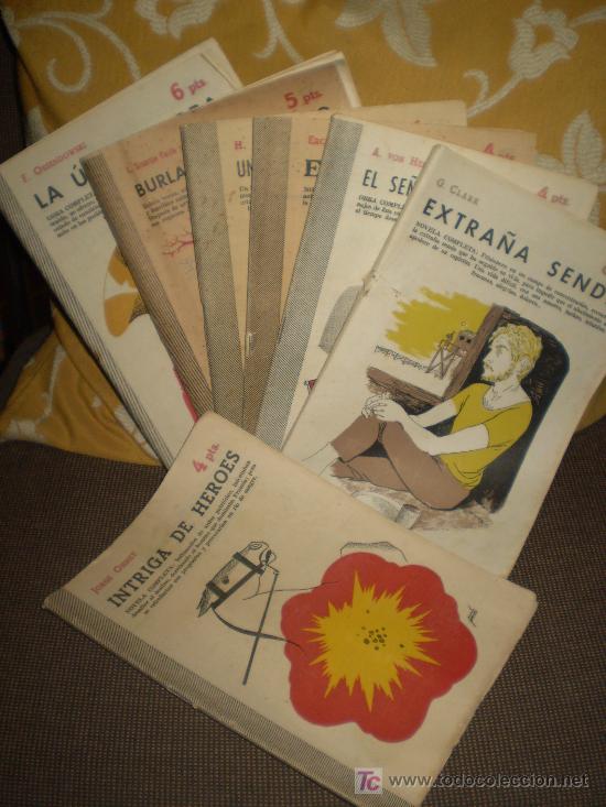 Gebrauchte B&uuml;cher: 8 EJEMPLARES DE LA REVISTA LITERARIA NOVELAS Y CUENTOS.