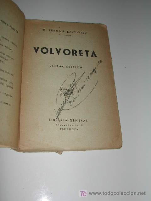 Libros de segunda mano: VOLVORETA, de Wenceslao Fernandez Florez - Foto 2