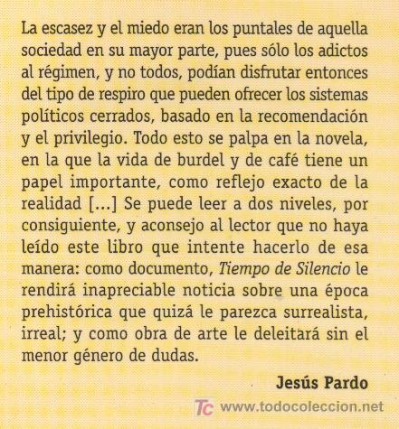 Libros de segunda mano: Luis Mart&iacute;n Santos - Tiempo de Silencio. IMPECABLE. - Foto 2
