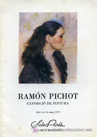 Libros de segunda mano: CATALOGO DE PINTURAS DE RAMON PITCHOT, A&Ntilde;O 1979 - Foto 1