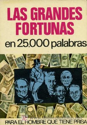 Libros de segunda mano: LAS GRANDES FORTUNAS EN 25000 PALABRAS N&ordm; 53