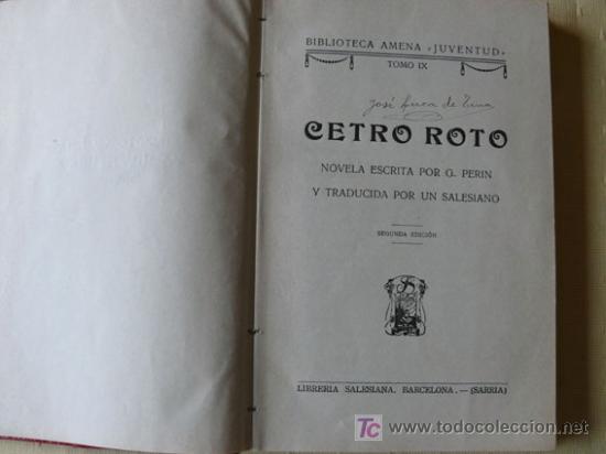Libros de segunda mano: Cetro roto.  Clementina  / G. Perin - Foto 2