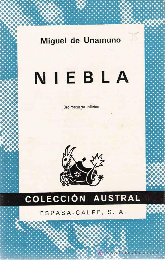 Libros de segunda mano: Niebla : (nivola) / Miguel de Unamuno - Foto 1