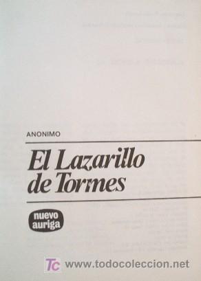 Libros de segunda mano: EL LAZARILLO DE TORMES - Foto 2